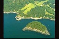 Picture of Doe Island, Aerial Photo, Doe Island
                Washington.